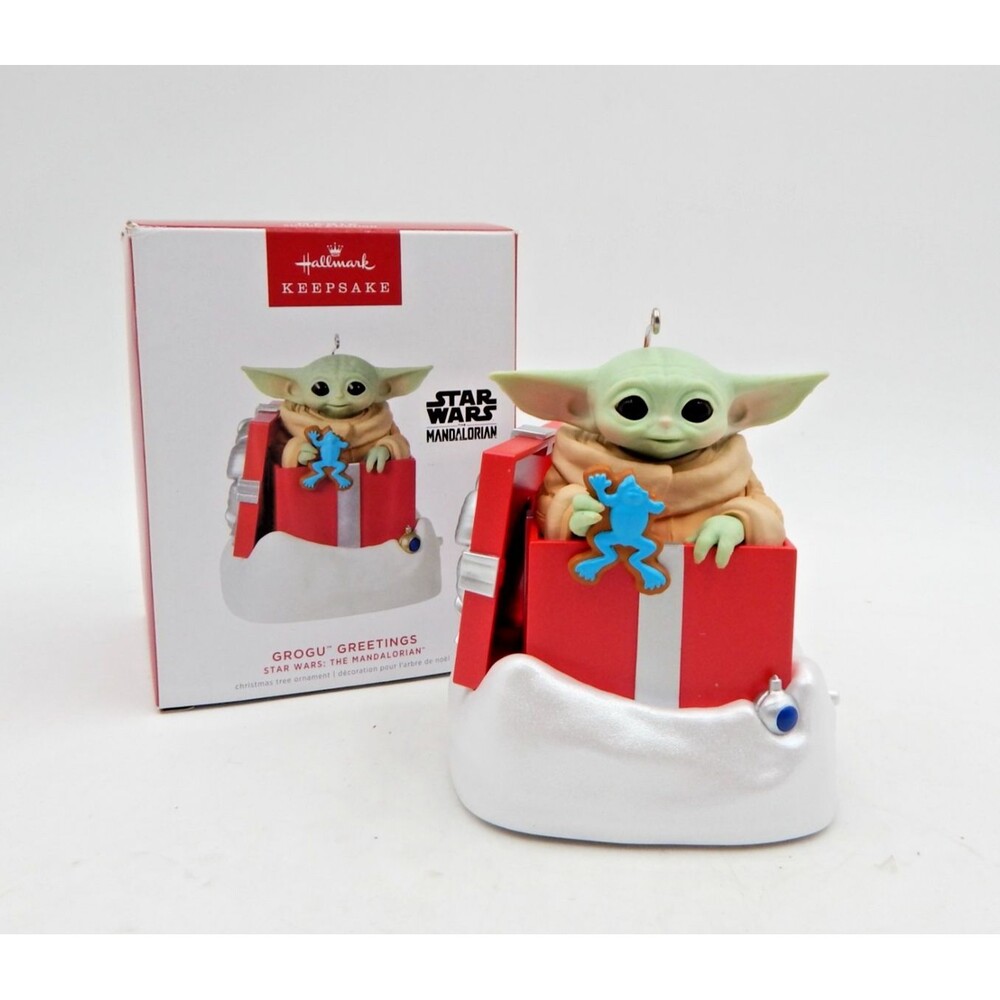 Hallmark Star Wars 2022 Grogu Greetings The Mandalorian Baby Yoda Magic